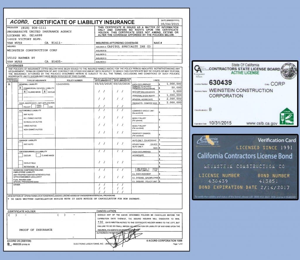 Company Credentials - Foundation Repair & Earthquake Retrofitting in ...