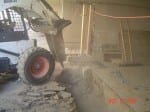 Demo and Remove Saw Cut Concrete Area