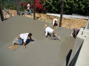 Stamped Concrete starts with a foundation of solid concrete.